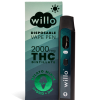 Willo 2000mg THC Disposable Vape - Gelato Mintz