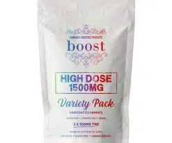 Boost THC High Dose Variety Pack Gummies 1500mg