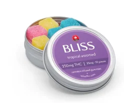 Bliss 250mg THC Tropical Assorted Gummies